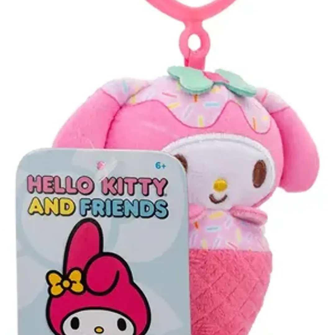 Kitty Friends Llavero Helado Peluche 10 Cm Surt Int Hkt0012 Color Melody 2