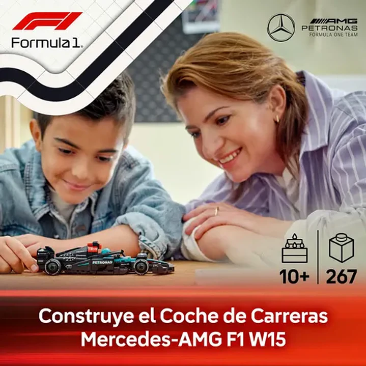 Lego® Speed Champions F1® Mercedes Amg Petronas (77244) 4