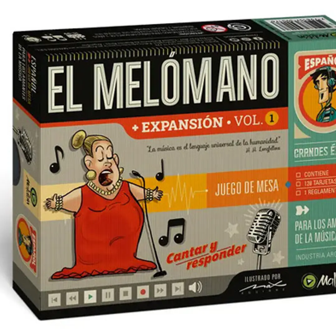 Expansion Para Juego Melomano Maldon Version Español Vol 1 1