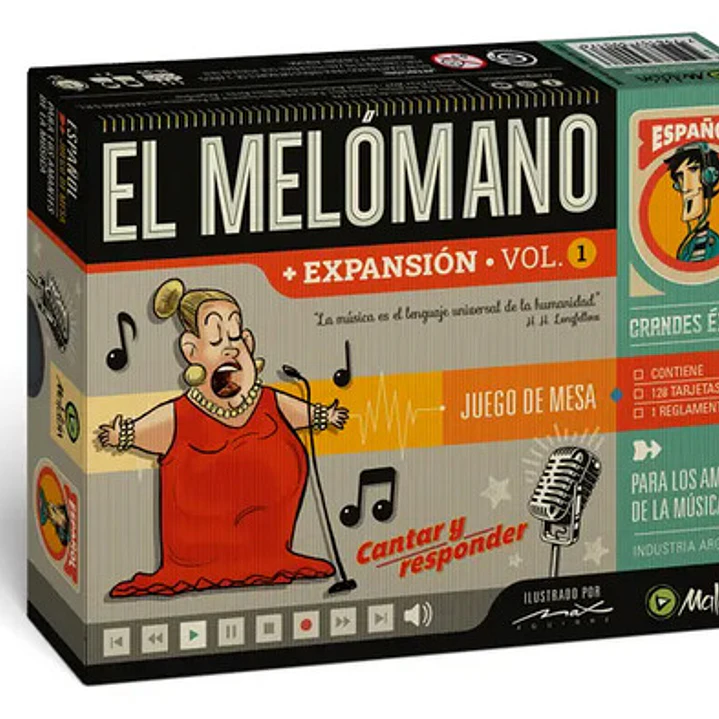Expansion Para Juego Melomano Maldon Version Español Vol 1 1