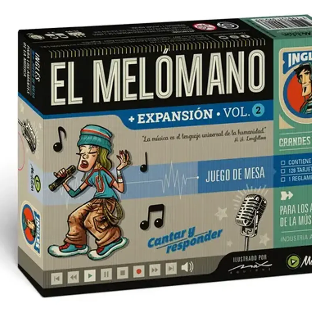 Expansion Para Juego Melomano Maldon Version Ingles Vol 2 1