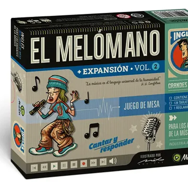 Expansion Para Juego Melomano Maldon Version Ingles Vol 2 1