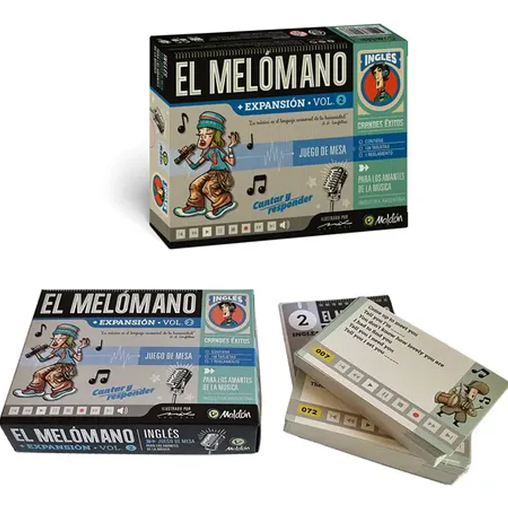 Expansion Para Juego Melomano Maldon Version Ingles Vol 2 2
