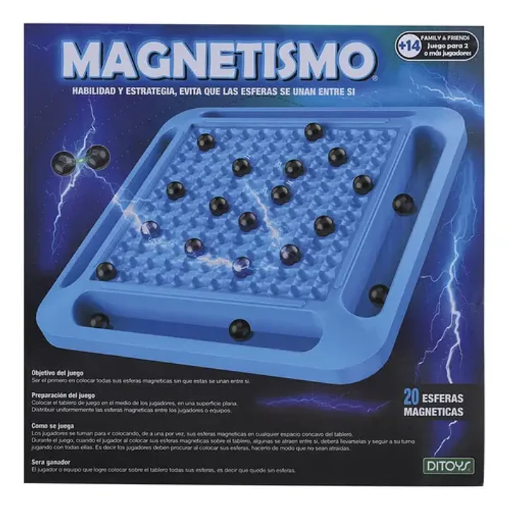 Magnetismo Juego De Mesa Estrategia Ditoys 5