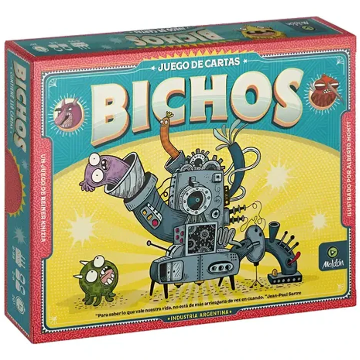 Juego De Mesa De Azar Y Audacia Bichos De Maldón 1