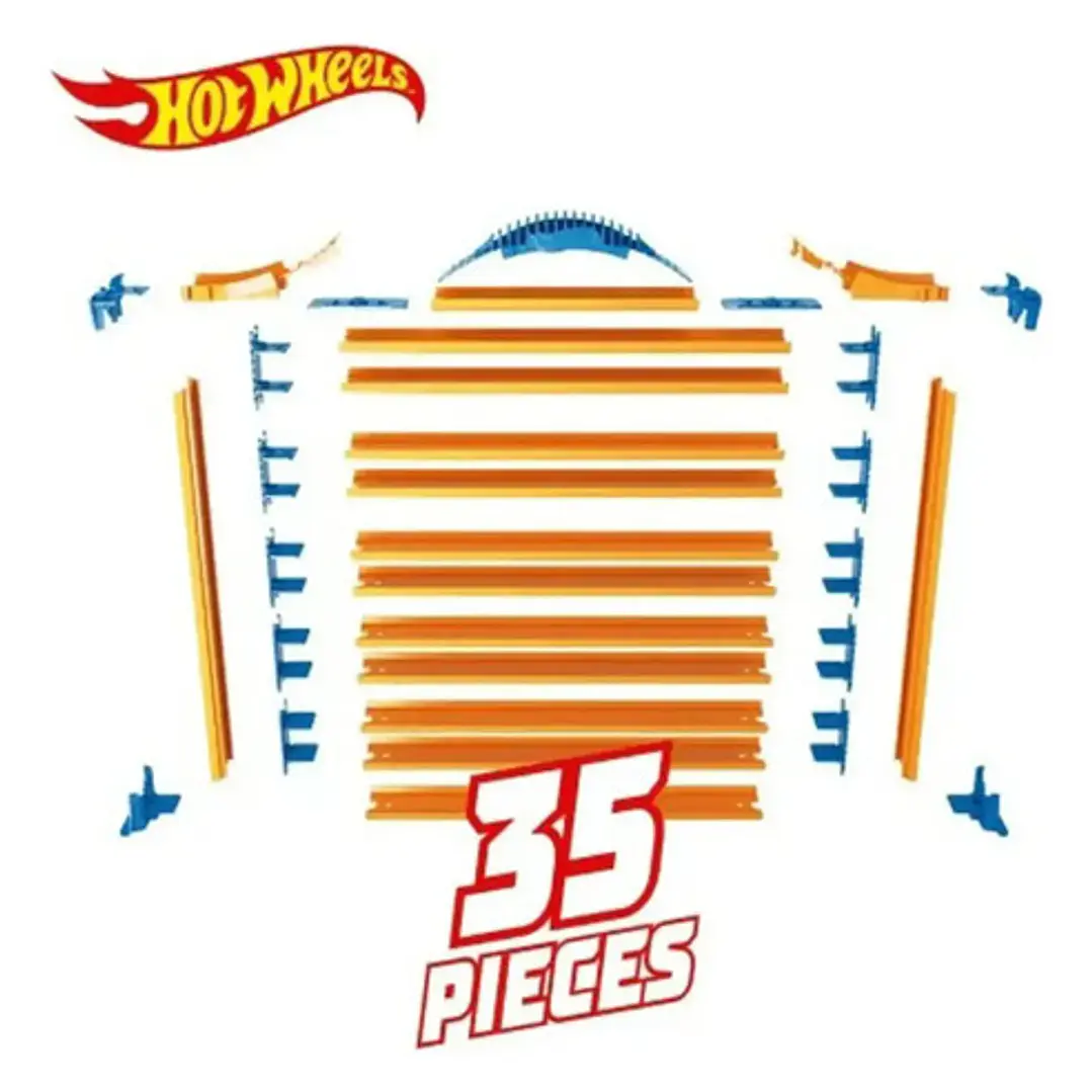 Guarda Autos Repisa Multifuncional Pista 3 En 1 Hot Wheels 4