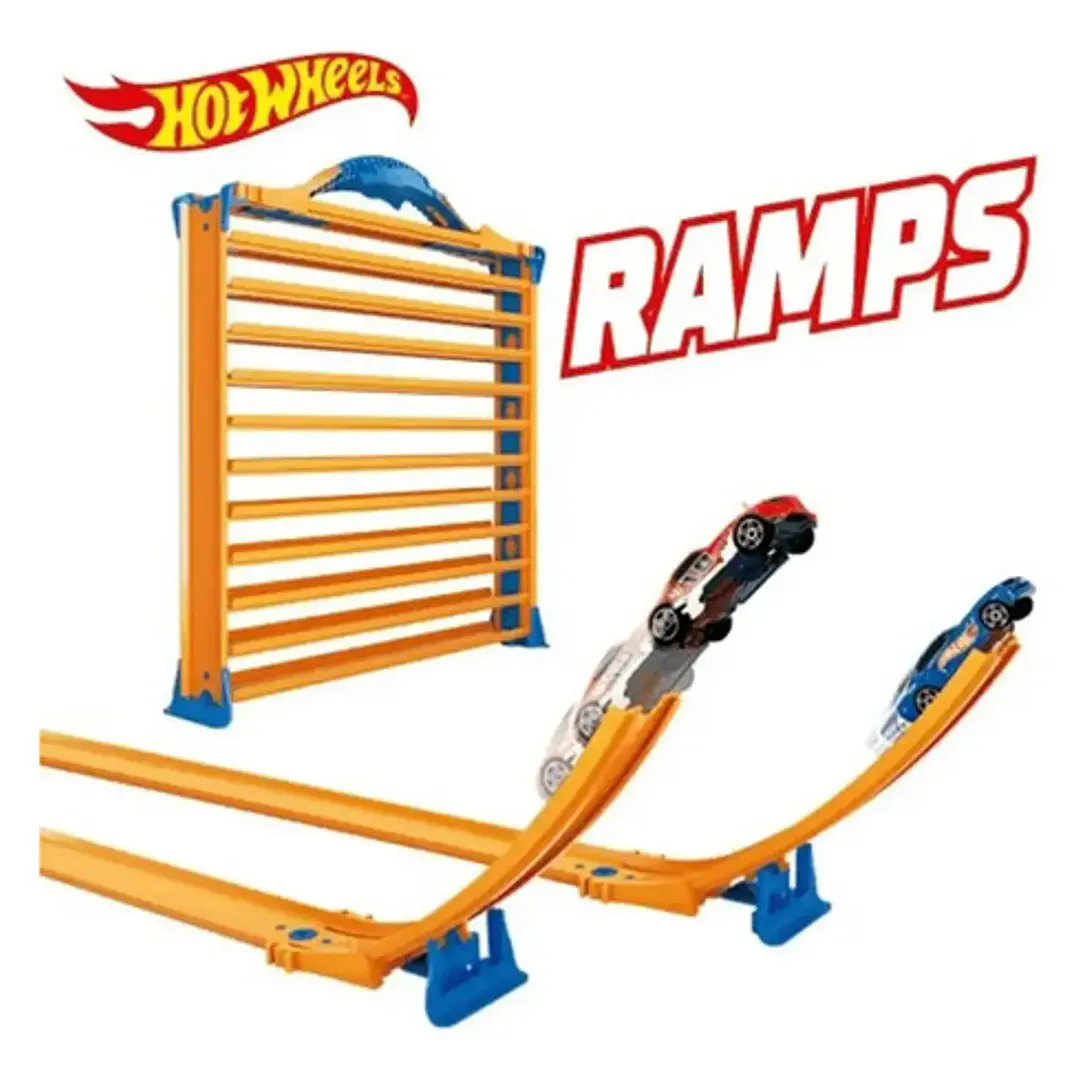 Guarda Autos Repisa Multifuncional Pista 3 En 1 Hot Wheels 6