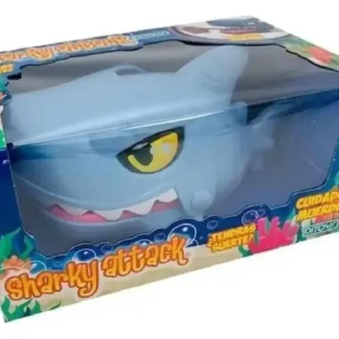 Sharky Attack Juego De Mesa Tiburon Que Muerde Ditoys 2