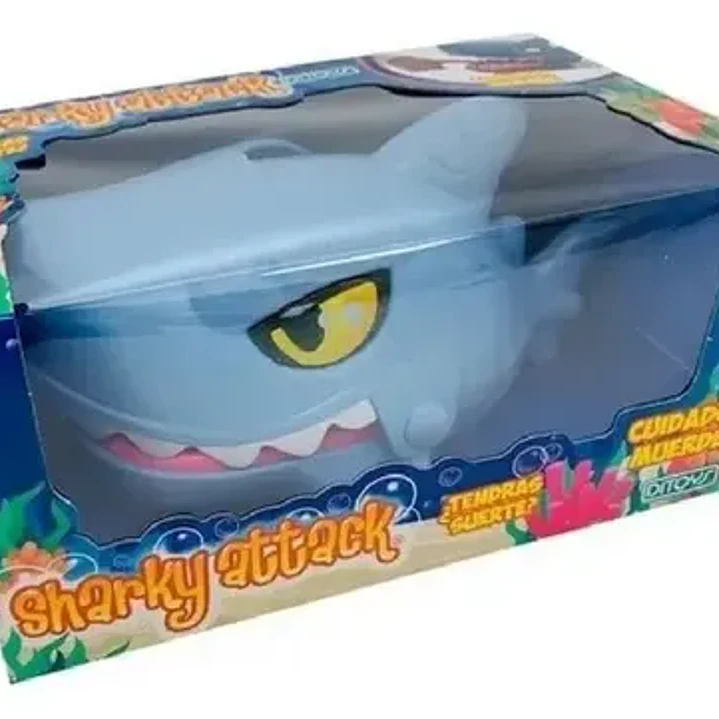 Sharky Attack Juego De Mesa Tiburon Que Muerde Ditoys 2