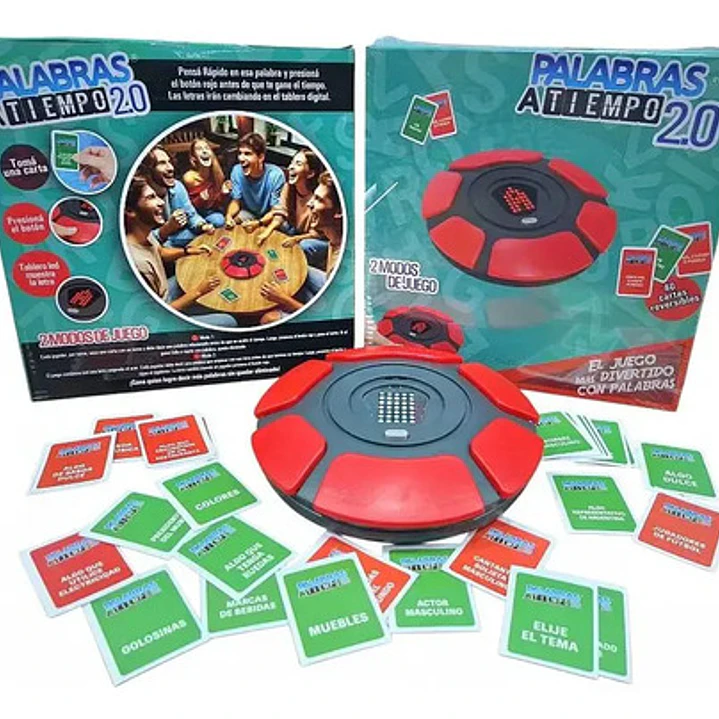 Juego De Mesa Palabras A Tiempo 2.0 Electronico 4