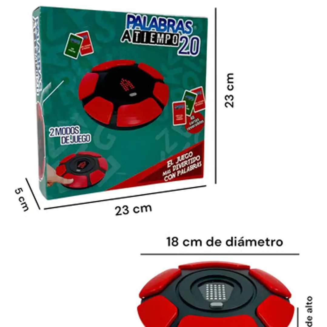 Juego De Mesa Palabras A Tiempo 2.0 Electronico 5