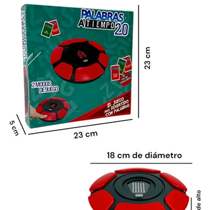 Juego De Mesa Palabras A Tiempo 2.0 Electronico 5