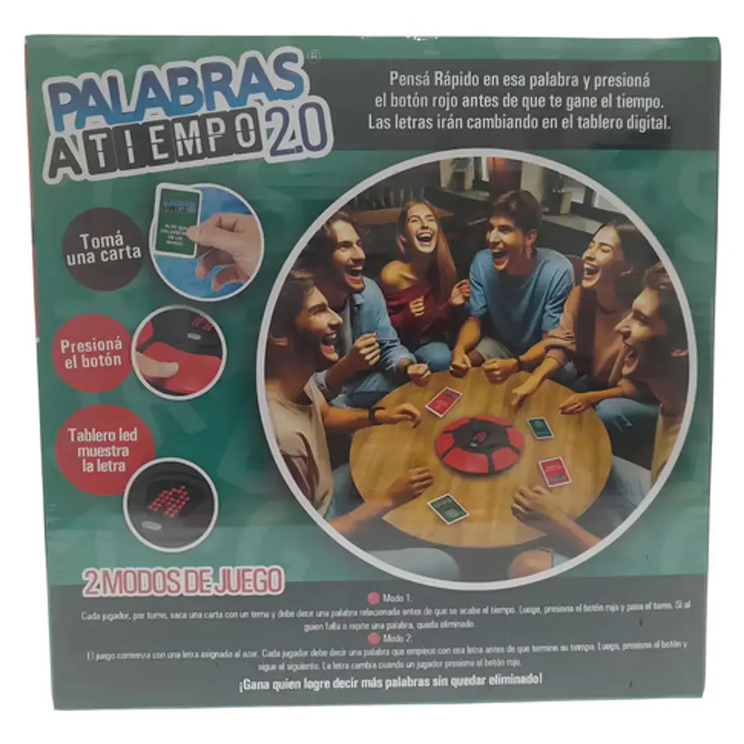 Juego De Mesa Palabras A Tiempo 2.0 Electronico 7