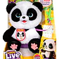 Peluche Panda Mediano Blanco Little Live Pets Hipoalergénico Con Sonidos - Miniatura 2