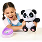 Peluche Panda Mediano Blanco Little Live Pets Hipoalergénico Con Sonidos - Miniatura 6