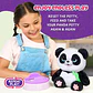 Peluche Panda Mediano Blanco Little Live Pets Hipoalergénico Con Sonidos - Miniatura 9