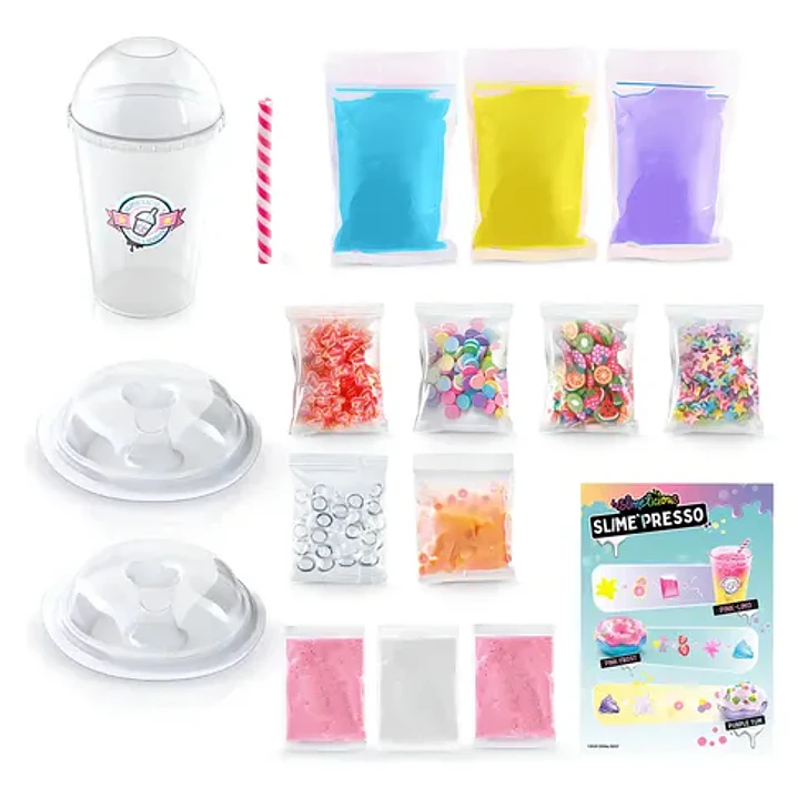 So Slime Diy Playset 20cm Slimelicious Bebidas Y Donas Slime 7
