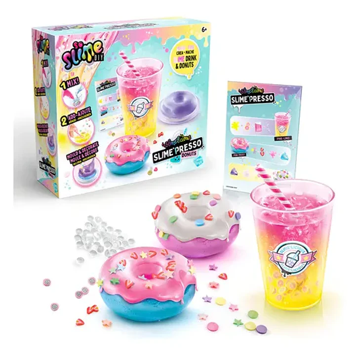 So Slime Diy Playset 20cm Slimelicious Bebidas Y Donas Slime 8