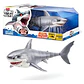 Tiburon Blanco Realista Interactivo Robo Alive Zuru - Miniatura 1