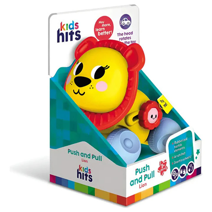 Kids Hits Leon De Arrastre Didactico Infantil Int Kh22/002 1