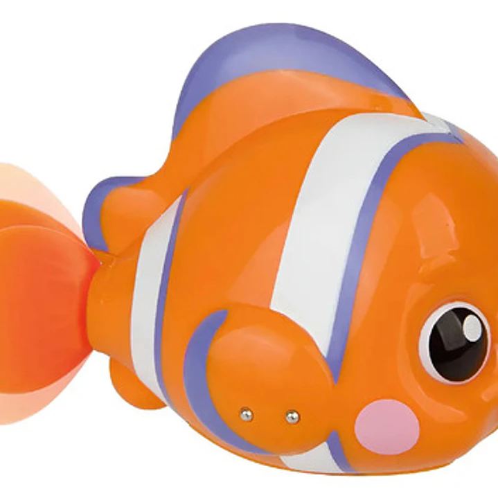 Robo Alive Junior Juguete Figura Swimming Interactivo Zuru Clown Fish Pez Payaso 1