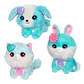 Scruff A Luvs Pets Peluche Tierno C/acc Int 30327 Color Celeste - Miniatura 3