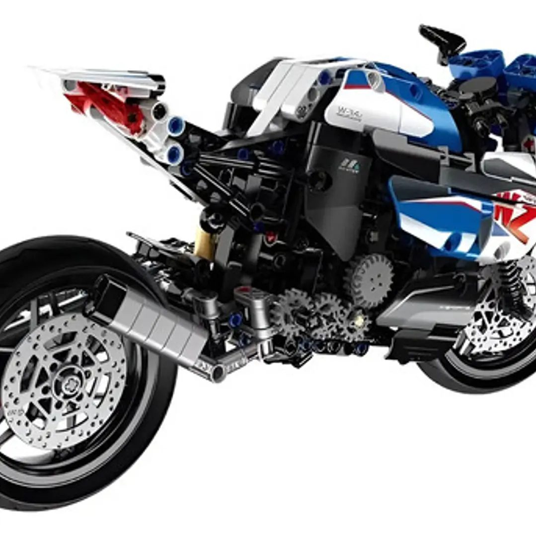 Moto Para Armar 542 Piezas Bloques P/armar Ft148 Calidad Premium Motocicleta 3