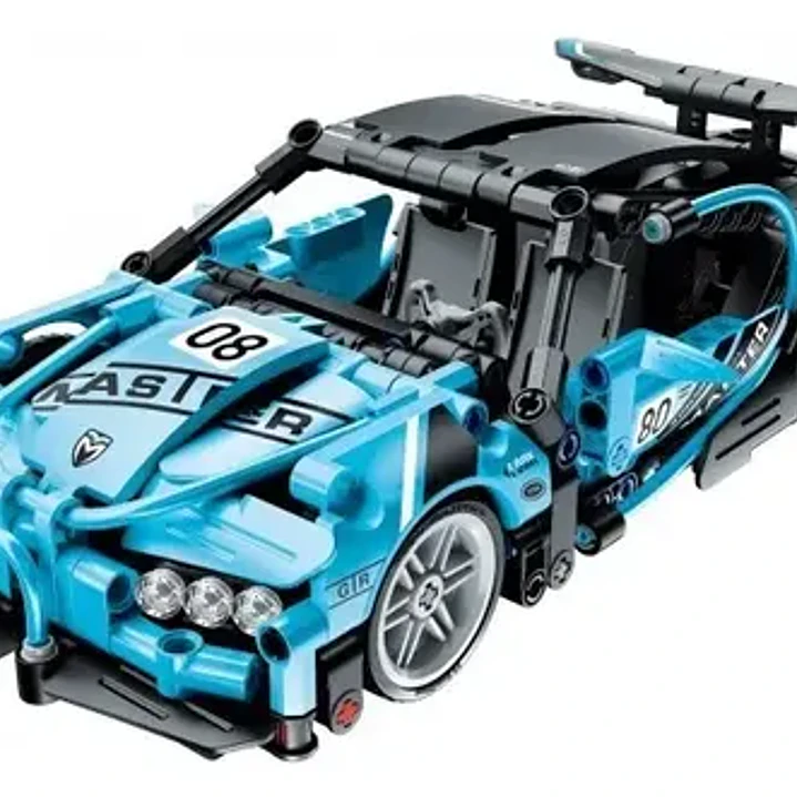Auto A Friccion 422 Piezas Bloques P/armar Ft124 2