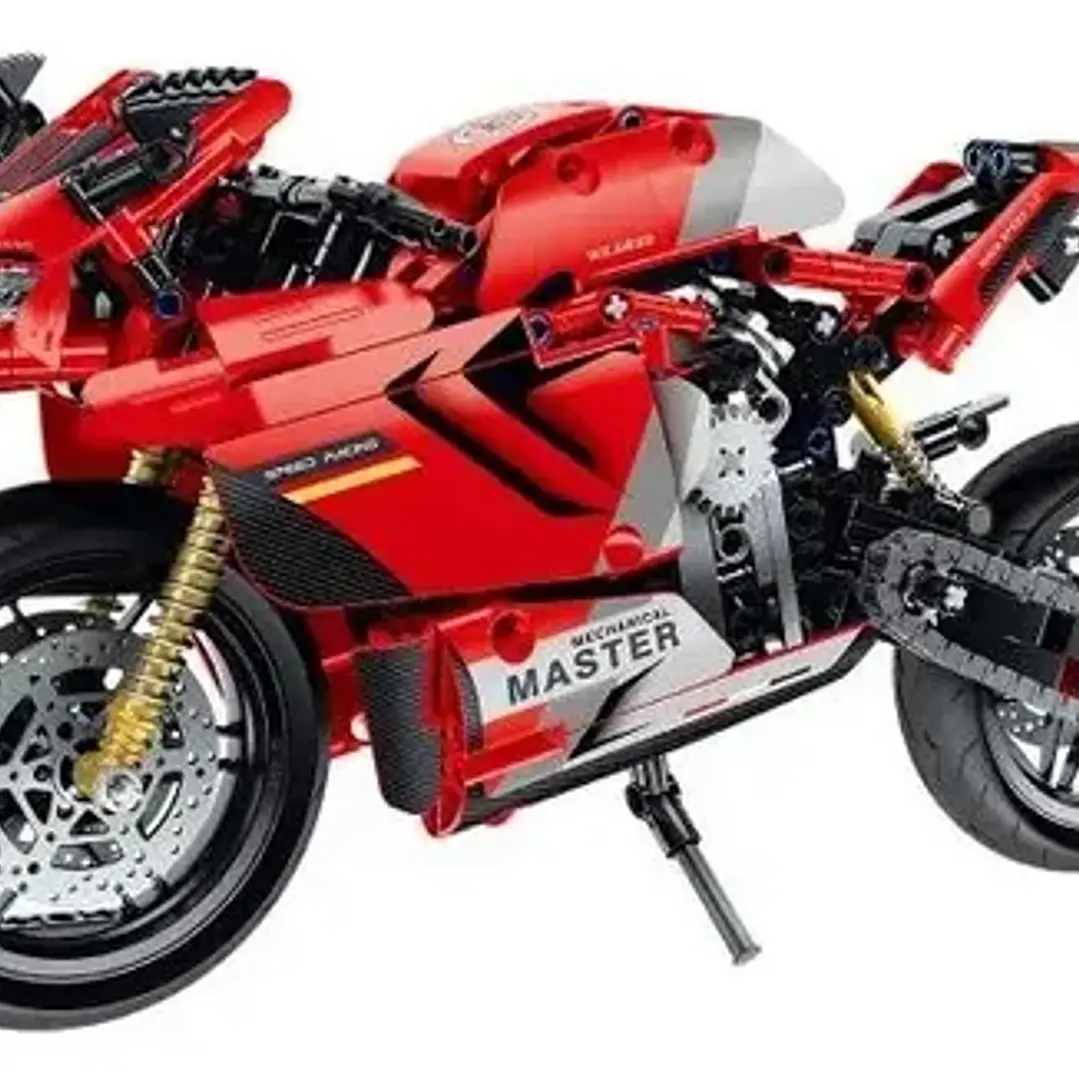 Moto A Friccion 557 Piezas Bloques P/armar Ft133 Immaster 2