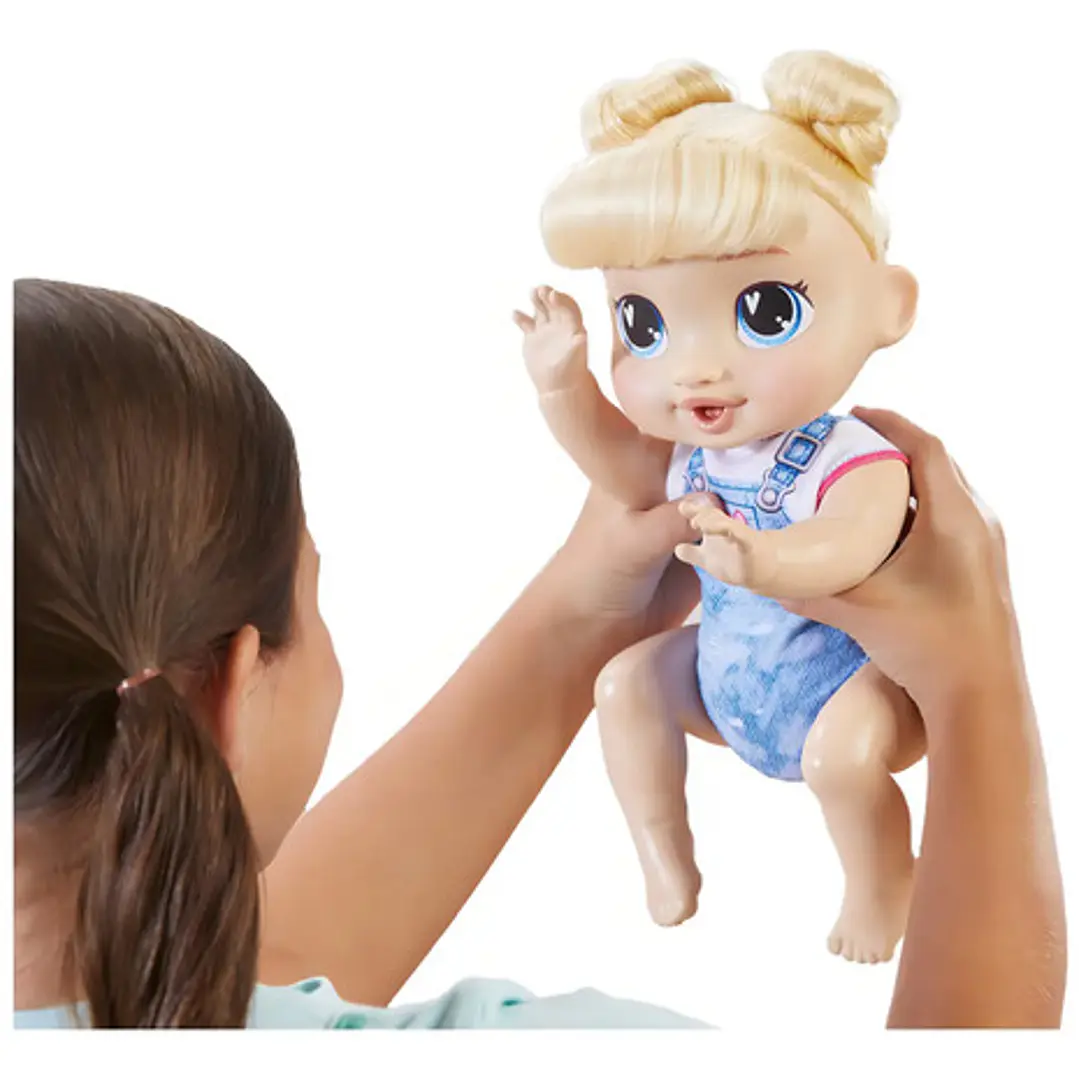 Baby Alive Muñeca Harper Hugs Juega Y Gatea Sonidos Hasbro 6