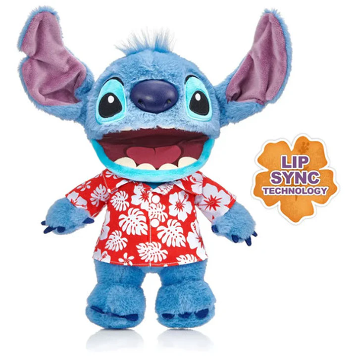 Muñeco Puppetronic Chatty Hawaiian Stitch Con Sonido Wabro 4