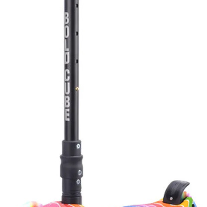 Monopatin Scooter Big 3 Ruedas Plegable Con Luz Bold Cube Color Astro Dream 3ws 1