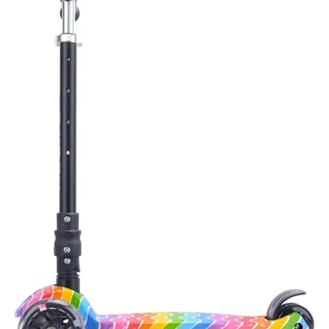 Monopatin Scooter Big 3 Ruedas Plegable Con Luz Bold Cube Color Astro Dream 3ws 2