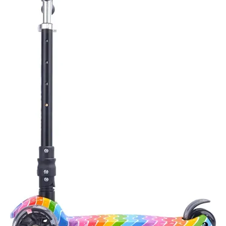 Monopatin Scooter Big 3 Ruedas Plegable Con Luz Bold Cube Color Astro Dream 3ws 2