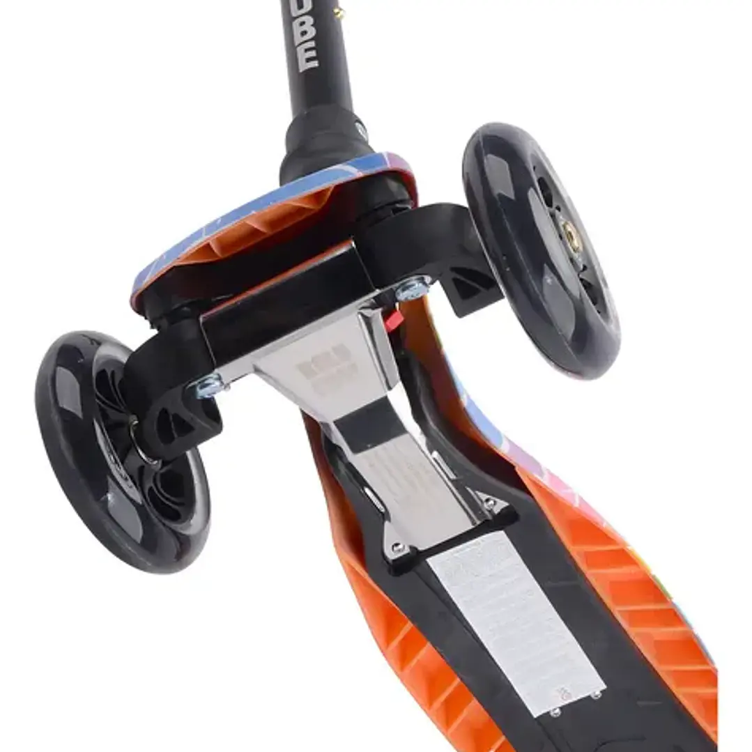 Monopatin Scooter Big 3 Ruedas Plegable Con Luz Bold Cube Color Astro Dream 3ws 6