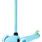 Monopatín Infantil 3 Ruedas Luces Led Manubrio Ajustable Teeny Azul - Miniatura 1
