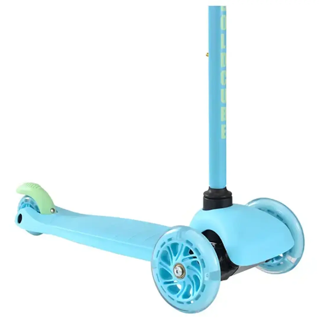 Monopatín Infantil 3 Ruedas Luces Led Manubrio Ajustable Teeny Azul 3