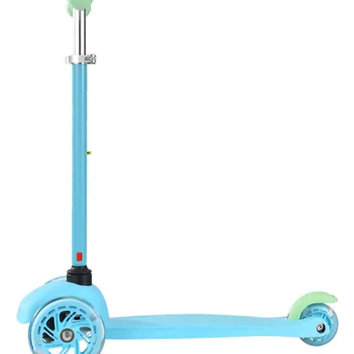 Monopatín Infantil 3 Ruedas Luces Led Manubrio Ajustable Teeny Azul 6