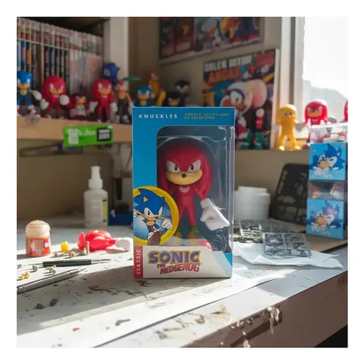Figura Articulada Knuckles Sonic The Hedgehog Cositas Y Cositas Sonic Sega 4