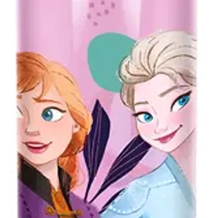 Botella 540ml Ecozen Pico Frozen Anna Elsa Scor Violeta 1