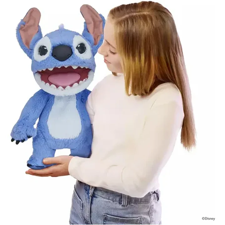Títere De Mano Wabro Puppetronic Stitch 45cm Peluche 1