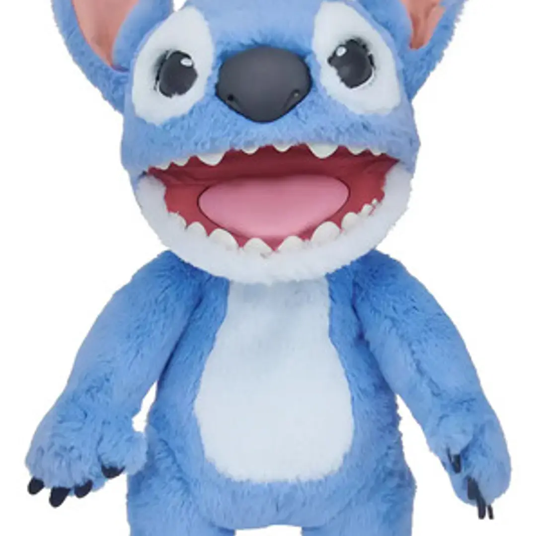 Títere De Mano Wabro Puppetronic Stitch 45cm Peluche 2