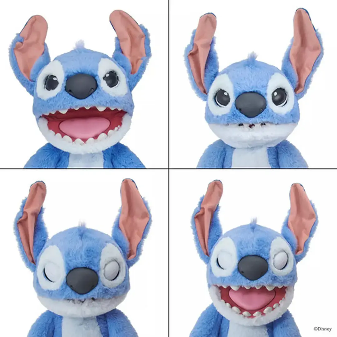 Títere De Mano Wabro Puppetronic Stitch 45cm Peluche 5