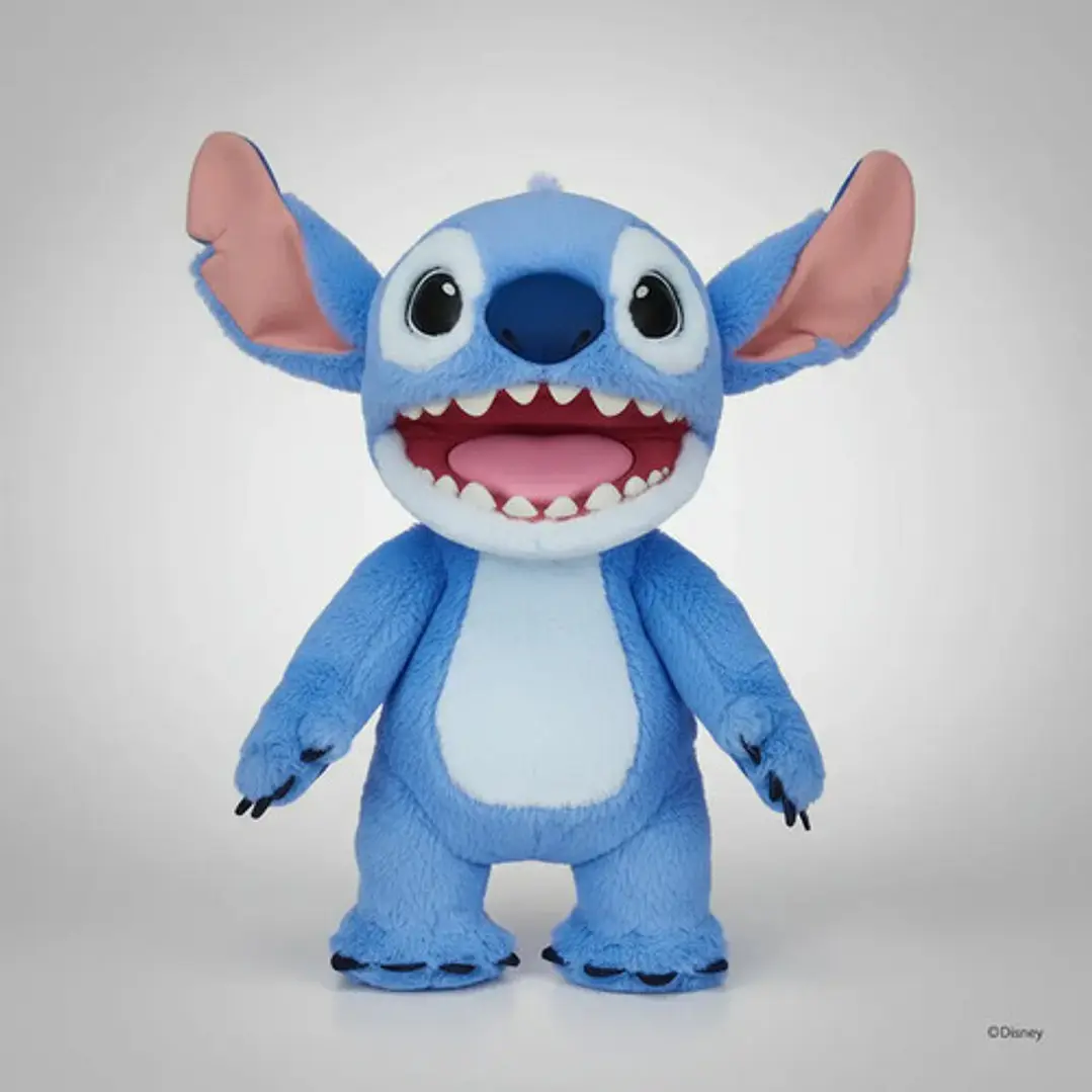 Títere De Mano Wabro Puppetronic Stitch 45cm Peluche 11