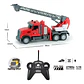 Bombero Camion Radio Control Con Grua R/c Luz Rescate Truck - Miniatura 4