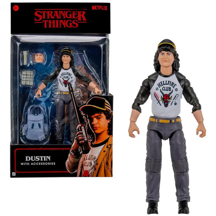 Figura De Lujo Dustin C/acc Int Strt0007 Stranger Things 5