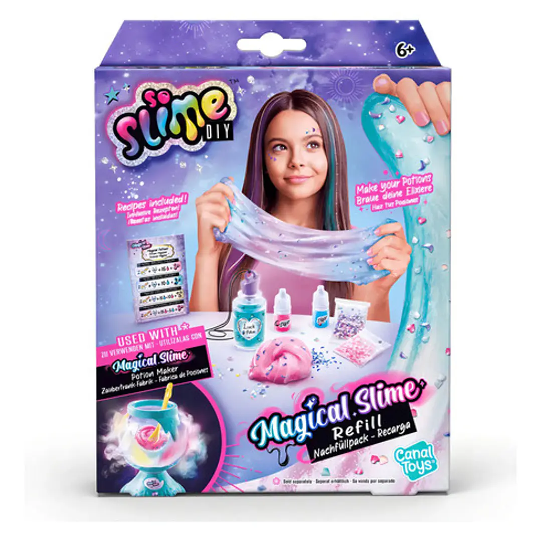 So Slime Diy Playset 21cm Magical Slime Recarga De Pociones 1