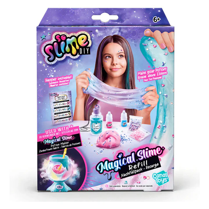 So Slime Diy Playset 21cm Magical Slime Recarga De Pociones 1