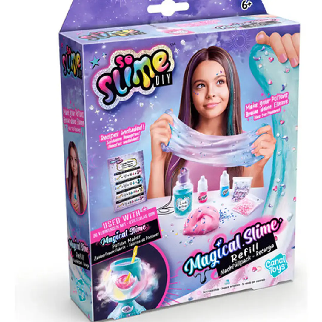 So Slime Diy Playset 21cm Magical Slime Recarga De Pociones 3