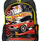 Mochila Hot Wheels Wabro Red Cars 18 Pulgadas Espalda Color Amarillo - Miniatura 2